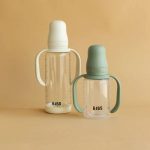 Bibs Baby Bottle Handle - Sage - Image 3
