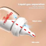 Minitutu Newborn Baby Glass Feeding Bottle - 0m+ - Image 5