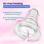 Chicco Feed Easy Anti Colic Bottle 125ml - Pink - Image 6