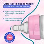 Chicco Feed Easy Anti Colic Bottle 125ml - Pink - Image 4