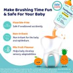 Chicco Fluoride-Free & Low Abrasive Mix Fruit Kids Toothpaste - Image 2