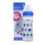 Chicco Well-Being Feeding Bottle 250 ml - Blue - Image 2