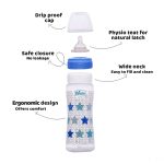 Chicco Well-Being Feeding Bottle 250 ml - Blue - Image 4
