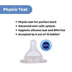 Chicco Well-Being Feeding Bottle 250 ml - Blue - Image 5