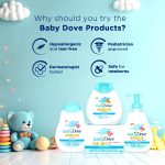 Dove Rich The Ultimate Baby Moisture Kit – Hypoallergenic Wash, Shampoo, Lotion, & Soap Bar - Image 7