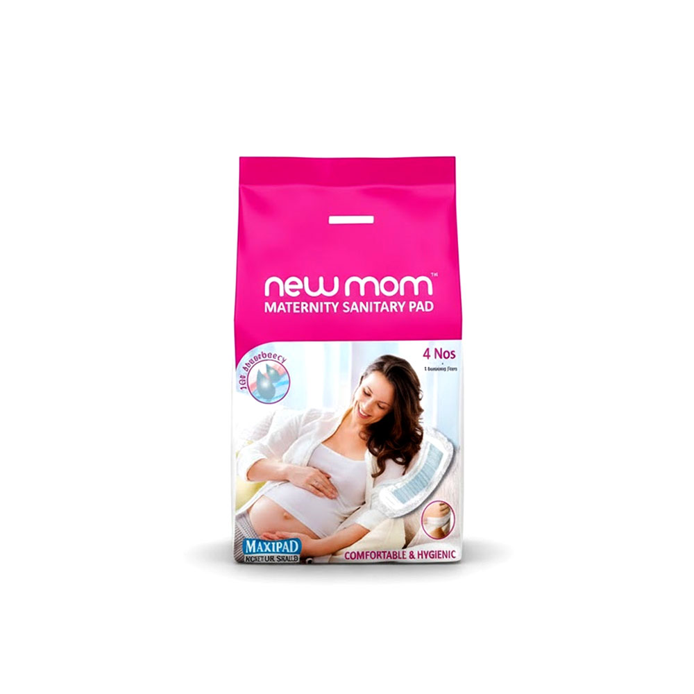 8904044296011-1 New mom Maternity Sanitary Pad 4+1 - الصورة 1