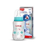 LuvLap Essential Slim Neck Feeding Bottle – 125ml – Green