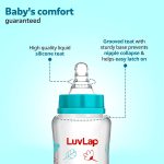 LuvLap Essential Slim Neck Feeding Bottle – 125ml – Green - Image 3