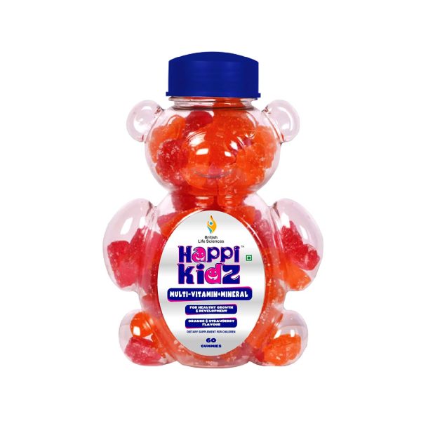 HappiKidz Multi- Vitamin + Mineral - 60 Gummies