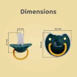 R for Rabbit Tusky Pacifier - L - 6m+ - Green - Image 5