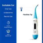 Tata 1mg Flexible Tip Digital Thermometer With One Touch Operation For Children And Adult - Image 3