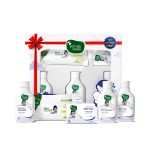 Mother Sparsh Baby Bath & Skin Care Set (5-in-1) Natural, Gentle Wipes, Wash, Shampoo, Lotion & Soap