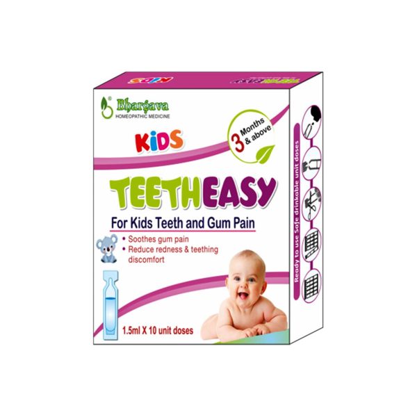 Bhargava Kids Teeth Easy Relief For Kids’ Teeth & Gum Pain - 10 Doses