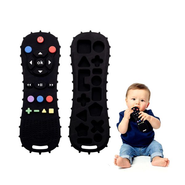 FunBlast Silicone Remote Teether - Black