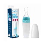 Tony Stark Silicone Baby Food Feeder & Spoon Set - 90ml - Blue
