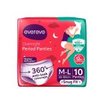 EverEve Disposable Underwear Panties Size (M-L) Pack of 10