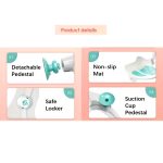 ⁦BestChicca Infant Bathing Seat, Cushioned Support For Baby⁩ - الصورة ⁦2⁩