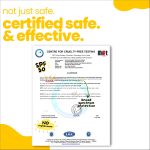 ⁦توكو للأطفال – كريم وجه 2 في 1 + واقي شمس SPF 50 مع زيت الزعفران (50 جم) مصمم للأطفال من 2–15 سنة بمختلف الأعمار (2–5، 5–10، 10–15)، يرطب البشرة ويحميها من أشعة الشمس الضارة بلطف.⁩ - الصورة ⁦5⁩