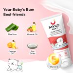 ⁦كريم حماية من الطفح الجلدي للأطفال من Mylo – يحتوي على الألوفيرا، زيت اللوز وفيتامين E – يمنع الطفح الجلدي – 50 جم⁩ - الصورة ⁦3⁩