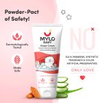 ⁦كريم حماية من الطفح الجلدي للأطفال من Mylo – يحتوي على الألوفيرا، زيت اللوز وفيتامين E – يمنع الطفح الجلدي – 50 جم⁩ - الصورة ⁦5⁩