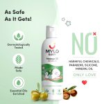 ⁦Mylo Baby Nourishing Massage Oil with Olive Oil – 200ml⁩ - الصورة ⁦2⁩