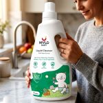⁦Mylo Baby Anti-Bacterial Liquid Cleanser For Cleaning Feeding Bottles And Toys - 1L⁩ - الصورة ⁦5⁩