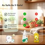 ⁦Mylo Baby Anti-Bacterial Liquid Cleanser For Cleaning Feeding Bottles And Toys - 1L⁩ - الصورة ⁦6⁩