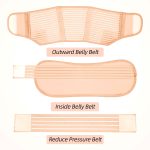 ⁦Kangtong Premium Maternity Support & Pelvic Relief Belt – Brown – Size XL⁩ - الصورة ⁦7⁩
