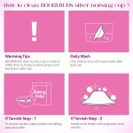 ⁦BoobyBuds Original Silver Nursing Cups Universal Fit Nipple Shields for Breastfeeding Relief⁩ - الصورة ⁦4⁩