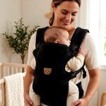 KYB 4-in-1 Premium Baby Carrier Breathable, Ergonomic, & C-Section Friendly - Black - Image 4