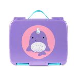 SkipHop Spark Style Bento School Lunch Box For Kids – Narwhal – Age 3+