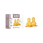 Bibs Baby Bottle Replacement Nipple - Silicone - Pack Of 2 - 4m+ - Image 2