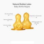 Bibs Baby Bottle Replacement Nipple - Silicone - Pack Of 2 - 4m+ - Image 4