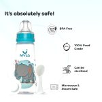 ⁦Mylo Essentials Feels Natural Feeding Bottle 250ml - 0m+⁩ - الصورة ⁦5⁩
