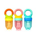 Wee Baby Fruit Feeder (6M+) - Safe Baby Food Nibbler & Teething Soother