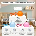⁦Wee Baby Plastic Soother Case – Portable & Travel-Friendly Pacifier Box⁩ - الصورة ⁦8⁩