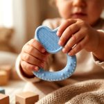 ⁦Wee Baby Heart Silicone Teether (4M+) – Soft BPA-Free Gum Soother For Babies⁩ - الصورة ⁦3⁩