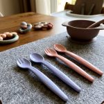 ⁦Wee Baby Fork & Spoon Set (6M+) –Suitable For Daily Feeding And Training⁩ - الصورة ⁦3⁩