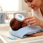 Wee Baby Baby Brush & Comb Set (0m+) – Soft Bristle Hair Care Kit for Newborns - Image 3