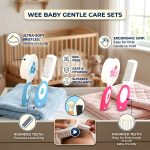 Wee Baby Baby Brush & Comb Set (0m+) – Soft Bristle Hair Care Kit for Newborns - Image 6