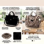⁦KYB 3D Flower Zipper Crossbody Bag⁩ - الصورة ⁦6⁩