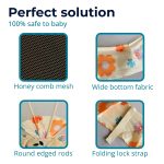 ⁦Kynobaby Life Craft Foldable Baby Mosquito Net for Bed,Cradle & Mattress⁩ - الصورة ⁦3⁩