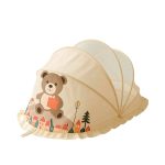 Kynobaby Classic Foldable Mosquitto Net - Teddy Bear Print