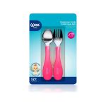 Wee Baby Stainless Steel Fork & Spoon Set - Image 3