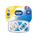 Wee Baby Day & Night Soother no.1 / 0-6m Glow in the Dark - Blue