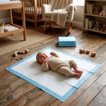 ⁦Star Babies Disposable Changing Mats L:45*60CM Blue - 20pcs⁩ - الصورة ⁦3⁩