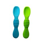 Chic Buddy Baby First Stage Spoon - Blue&Green