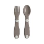 Chicco First Cutlery Mix and Match 12m+ -Gray