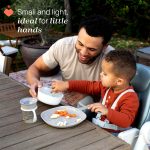 ⁦Chicco First Cutlery Mix and Match 12m+ -Gray⁩ - الصورة ⁦3⁩