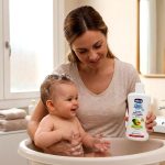 Chicco Baby Moments Gentle Body Wash and Shampoo - Green Apple and Peach 200ml - Image 4